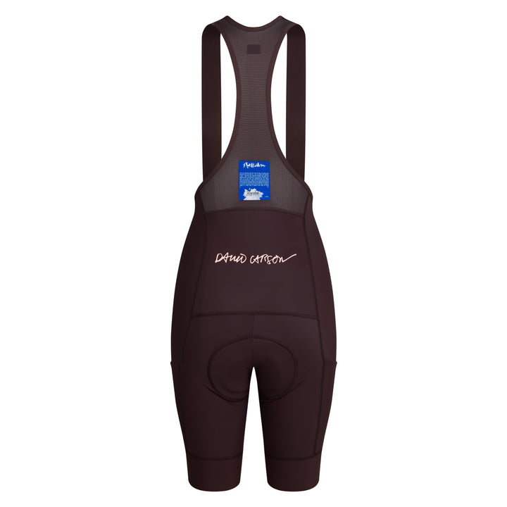 Rapha Rapha + David Carson Women's Pro Team Cargo Bib Shorts (Chocolate/Cobalt) - Dragonspine Cycling