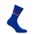 Rapha Rapha + David Carson Pro Team Socks (Cobalt/Red Lava) - Dragonspine Cycling