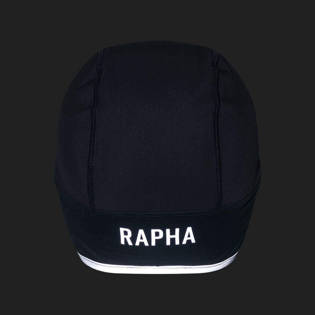 Rapha Pro Team Peaked Shadow Hat (Black/Black) - Dragonspine Cycling