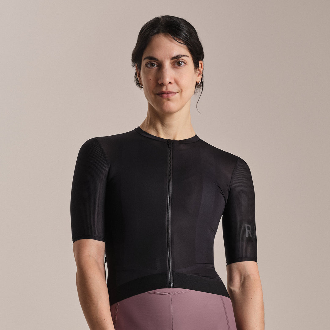 Rapha Women's Pro Team Jersey II (Black/Black) - Dragonspine Cycling