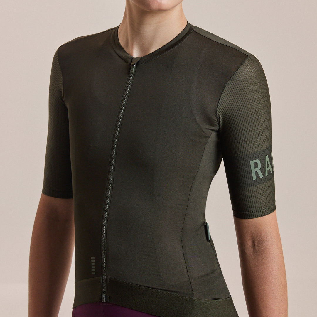 Rapha Women's Pro Team Jersey II (Bottle Green/Ivy) - Dragonspine Cycling