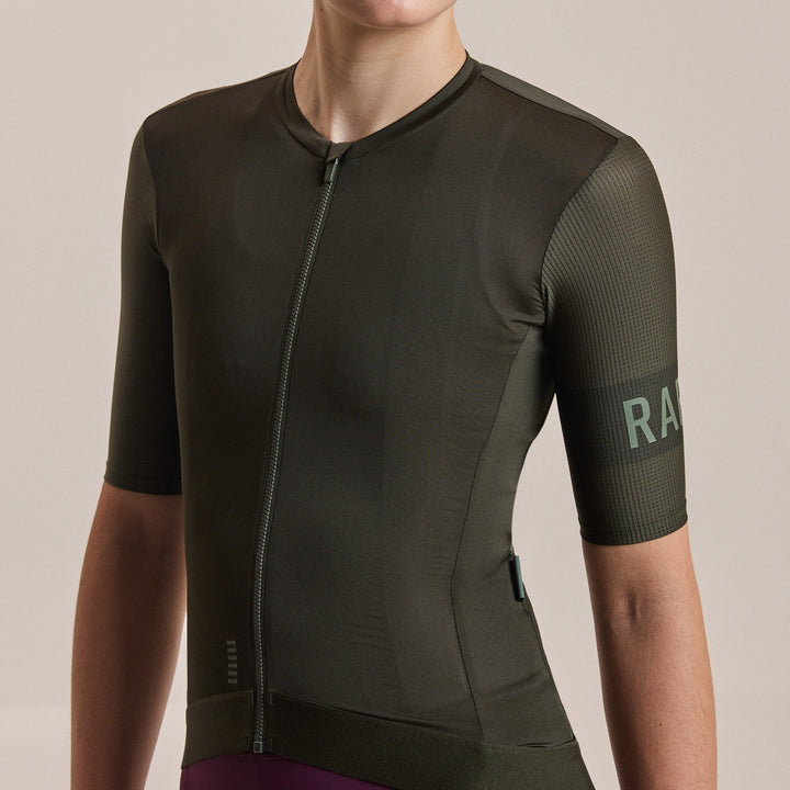 Rapha Women's Pro Team Jersey II (Bottle Green/Ivy) - Dragonspine Cycling
