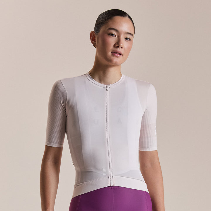 Rapha Women's Pro Team Jersey II (Blush/White) - Dragonspine Cycling