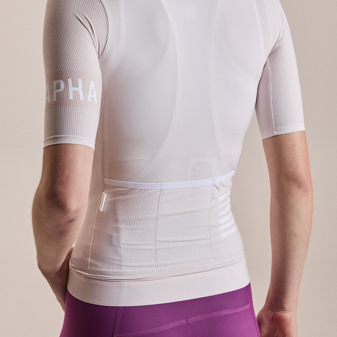 Rapha Women's Pro Team Jersey II (Blush/White) - Dragonspine Cycling