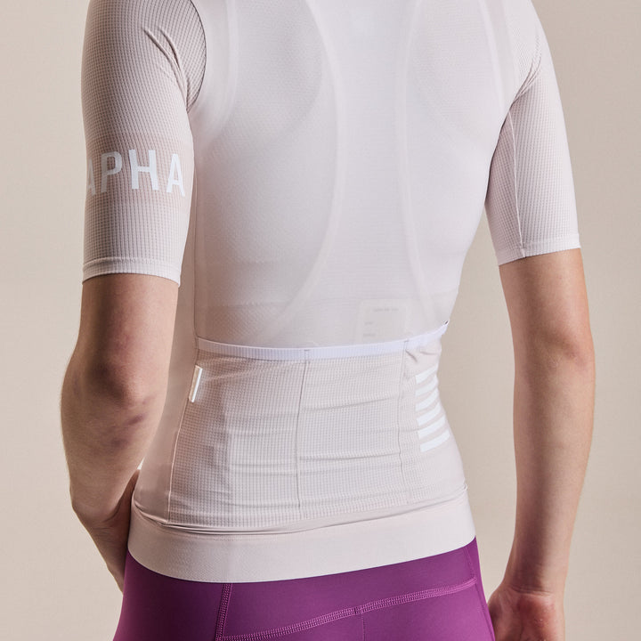 Rapha Women's Pro Team Jersey II (Blush/White) - Dragonspine Cycling