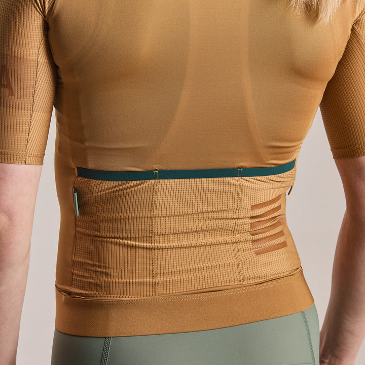 Rapha Women's Pro Team Jersey II (Golden/Laurel) - Dragonspine Cycling