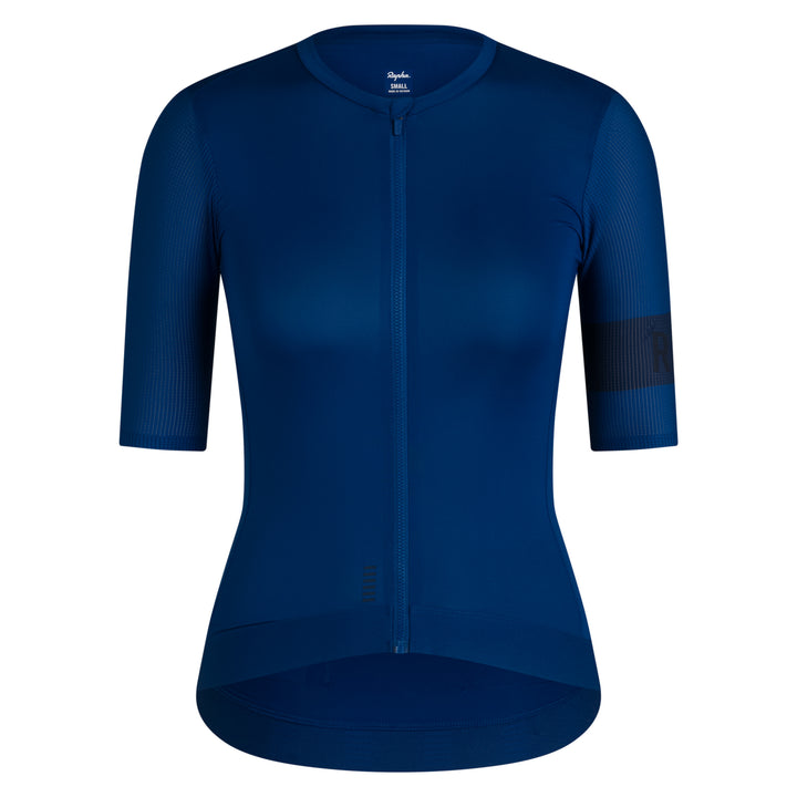 Rapha Women's Pro Team Jersey II (Fossil Blue/Marine Blue) - Dragonspine Cycling