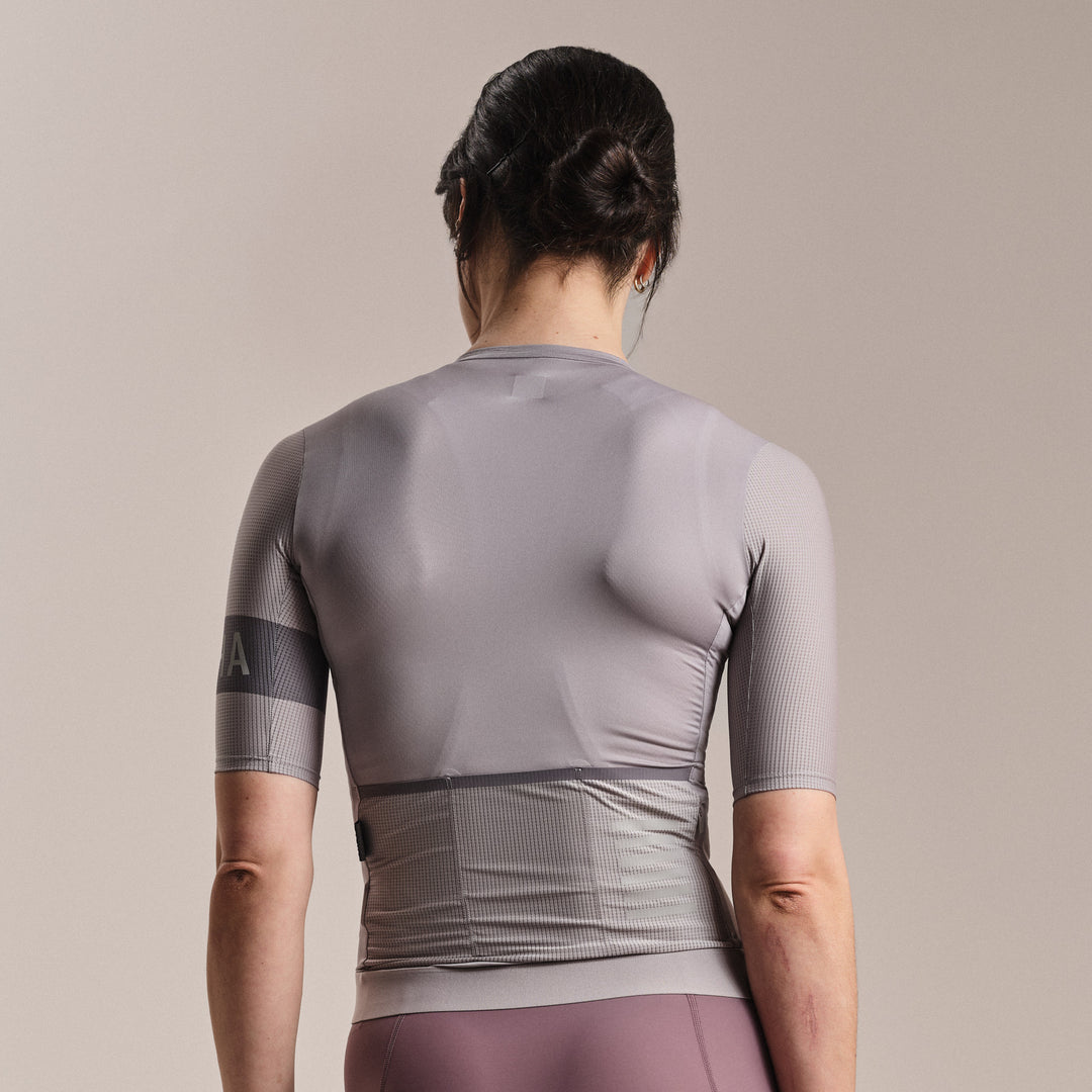 Rapha Women's Pro Team Jersey II (Smoky Silver/Dark Grey) - Dragonspine Cycling