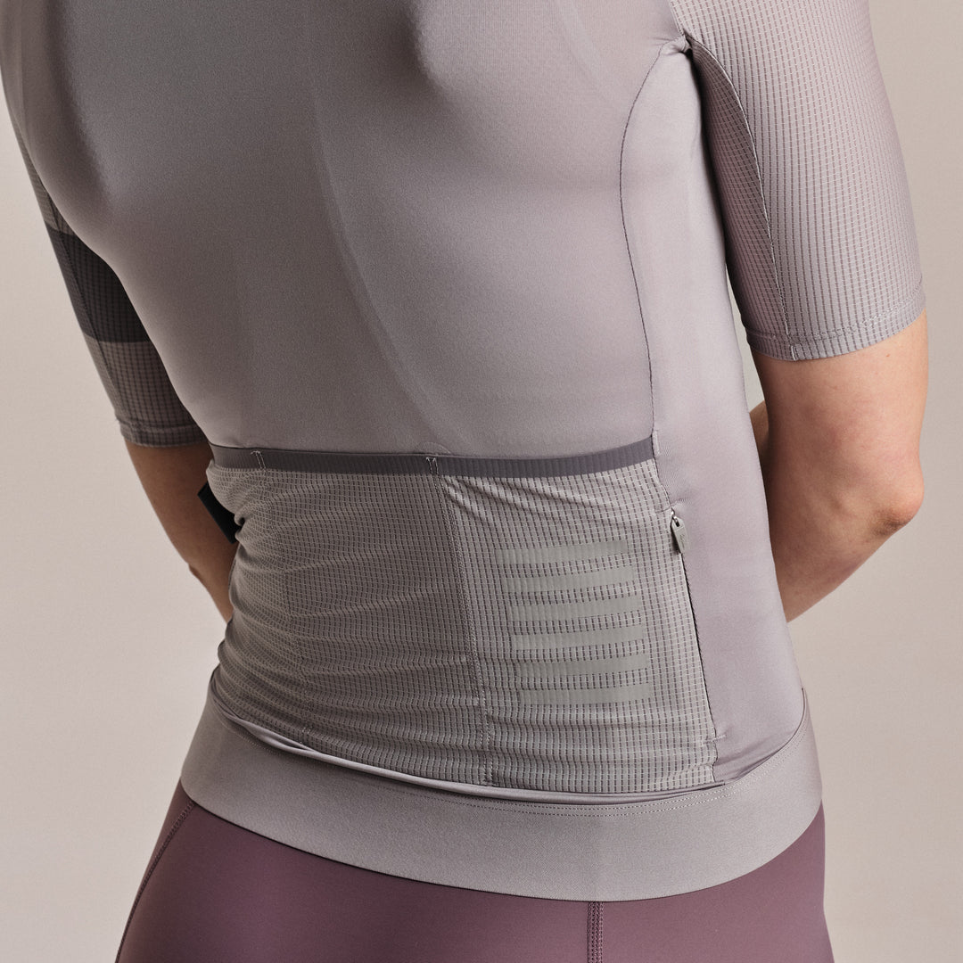 Rapha Women's Pro Team Jersey II (Smoky Silver/Dark Grey) - Dragonspine Cycling
