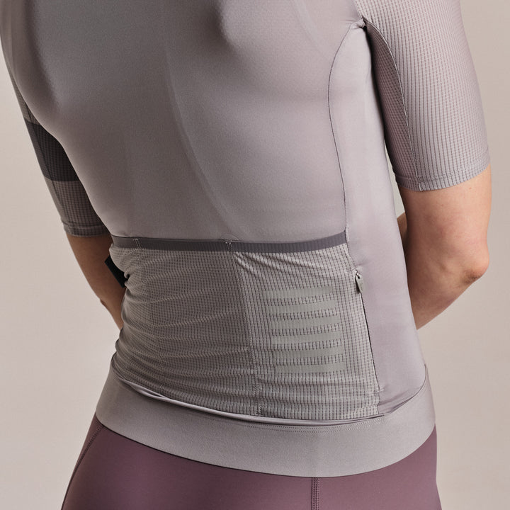 Rapha Women's Pro Team Jersey II (Smoky Silver/Dark Grey) - Dragonspine Cycling
