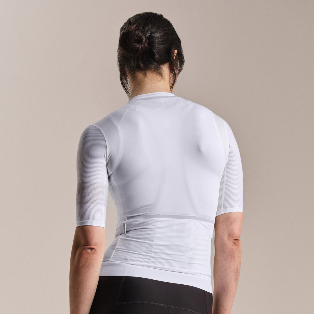 Rapha Women's Pro Team Jersey II (White/Silver) - Dragonspine Cycling