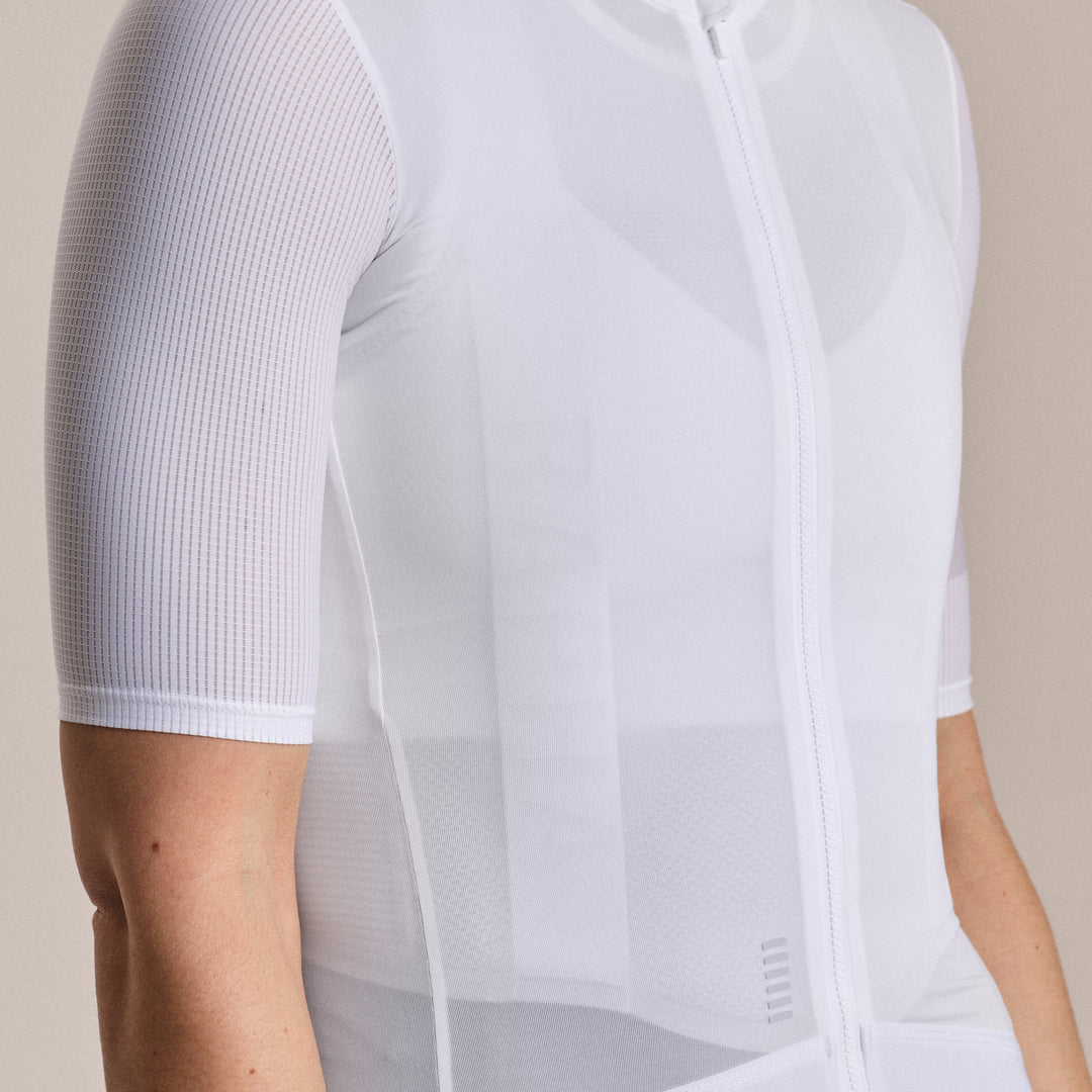 Rapha Women's Pro Team Jersey II (White/Silver) - Dragonspine Cycling