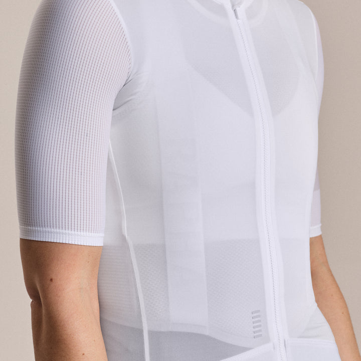 Rapha Women's Pro Team Jersey II (White/Silver) - Dragonspine Cycling