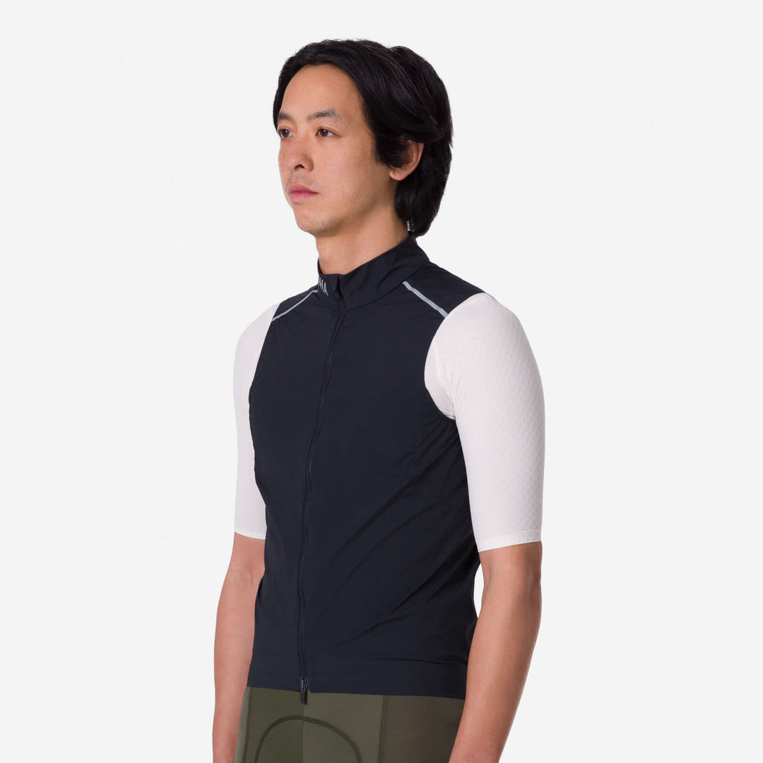 Rapha Men's Pro Team Gilet II (Black/Silver) - Dragonspine Cycling