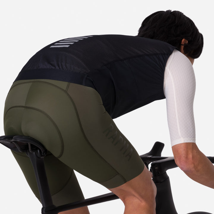 Rapha Men's Pro Team Gilet II (Black/Silver) - Dragonspine Cycling