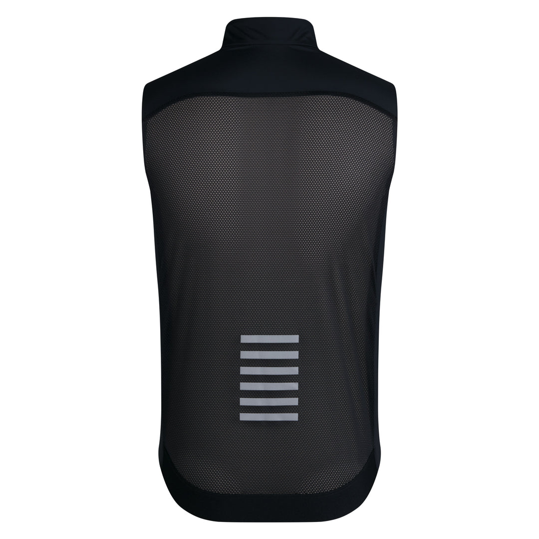 Rapha Men's Pro Team Gilet II (Black/Silver) - Dragonspine Cycling
