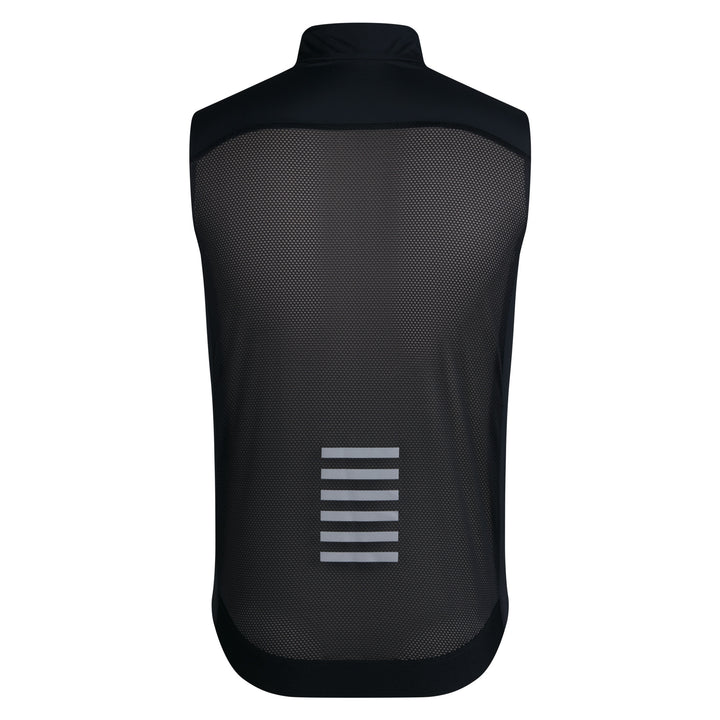 Rapha Men's Pro Team Gilet II (Black/Silver) - Dragonspine Cycling