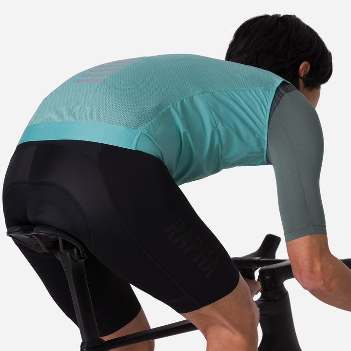 Rapha Men's Pro Team Gilet II (Lagoon/Silver Reflective) - Dragonspine Cycling