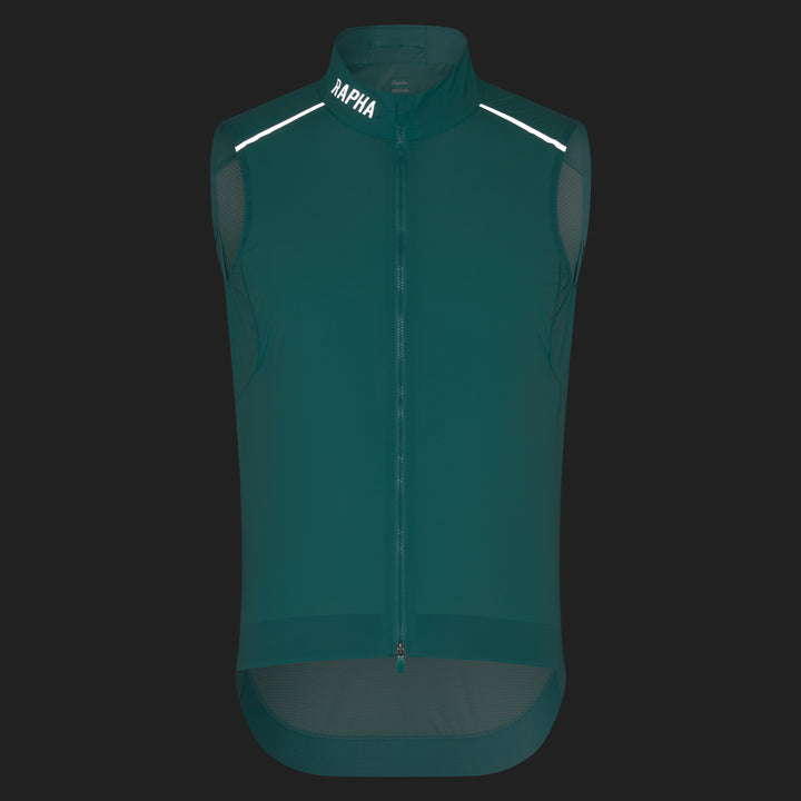 Rapha Men's Pro Team Gilet II (Lagoon/Silver Reflective) - Dragonspine Cycling
