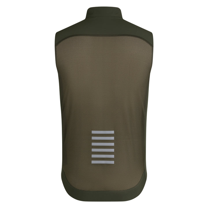Rapha Men's Pro Team Gilet II (Dark Green/Silver Reflective) - Dragonspine Cycling