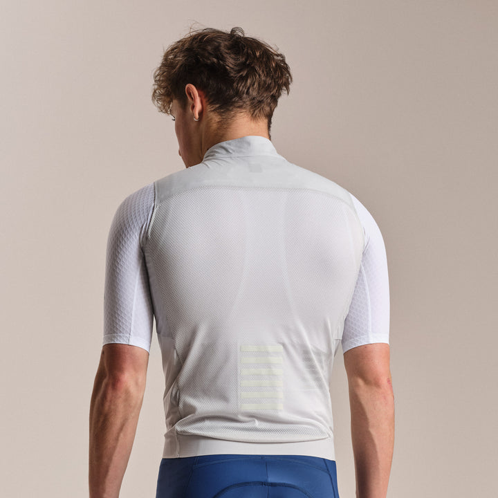 Rapha Men's Pro Team Gilet II (Silver/White) - Dragonspine Cycling