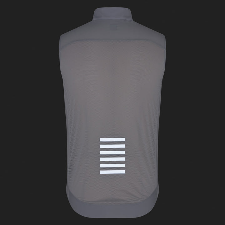 Rapha Men's Pro Team Gilet II (Silver/White) - Dragonspine Cycling