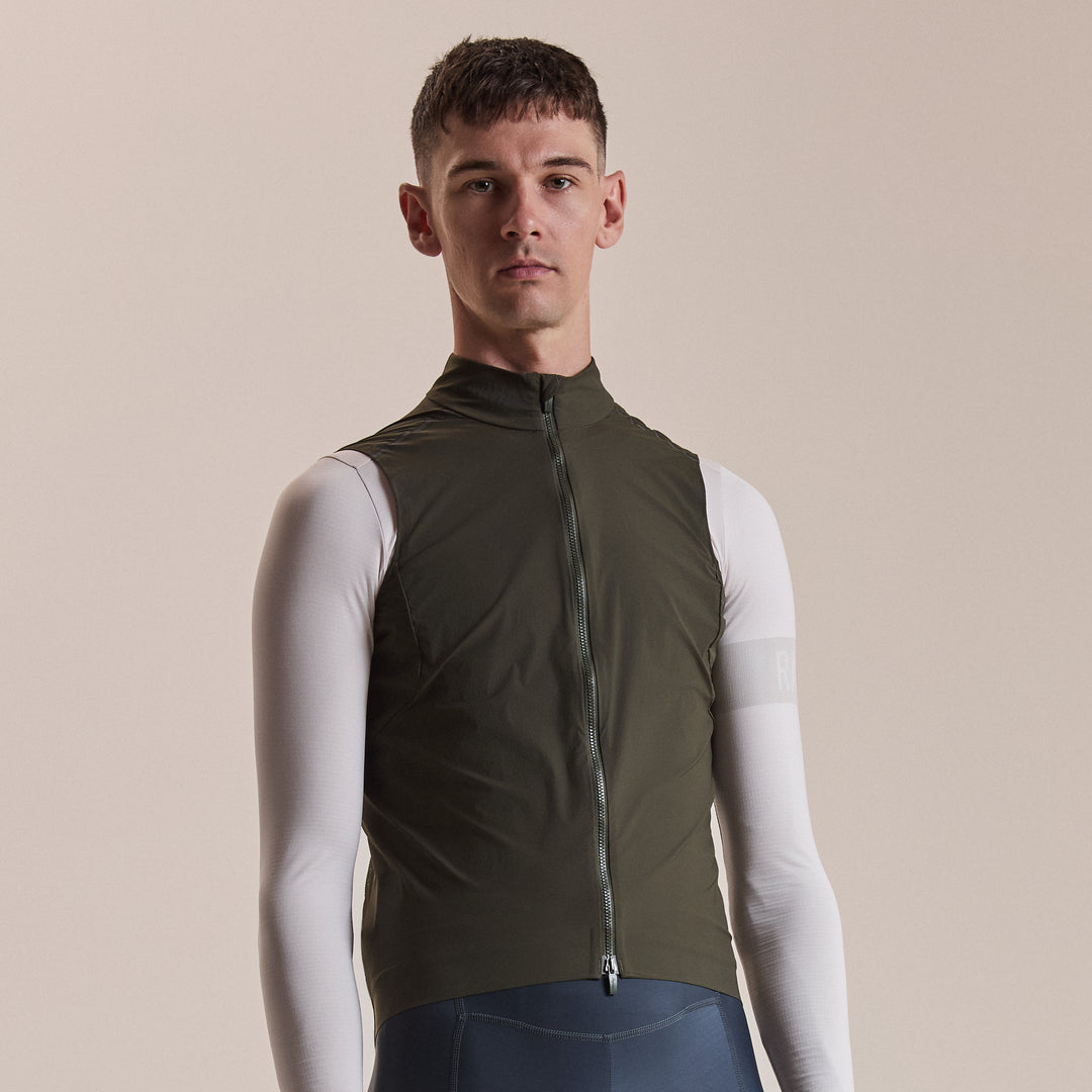 Rapha Men's Pro Team Gilet II (Bottle Green/Black) - Dragonspine Cycling