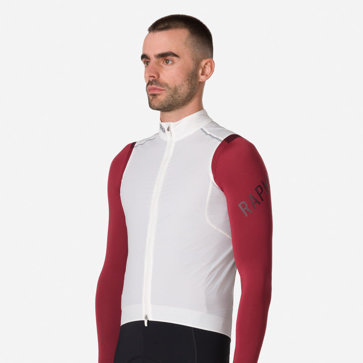 Rapha Men's Pro Team Gilet II (White/Black) - Dragonspine Cycling