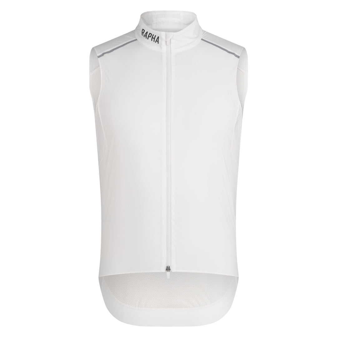 Rapha Men's Pro Team Gilet II (White/Black) - Dragonspine Cycling