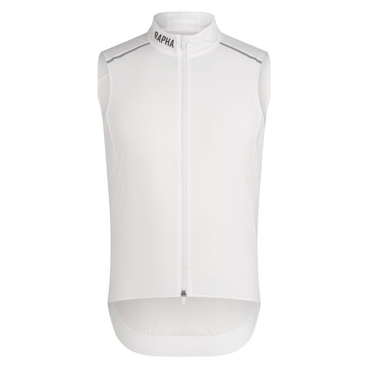Rapha Men's Pro Team Gilet II (White/Black) - Dragonspine Cycling