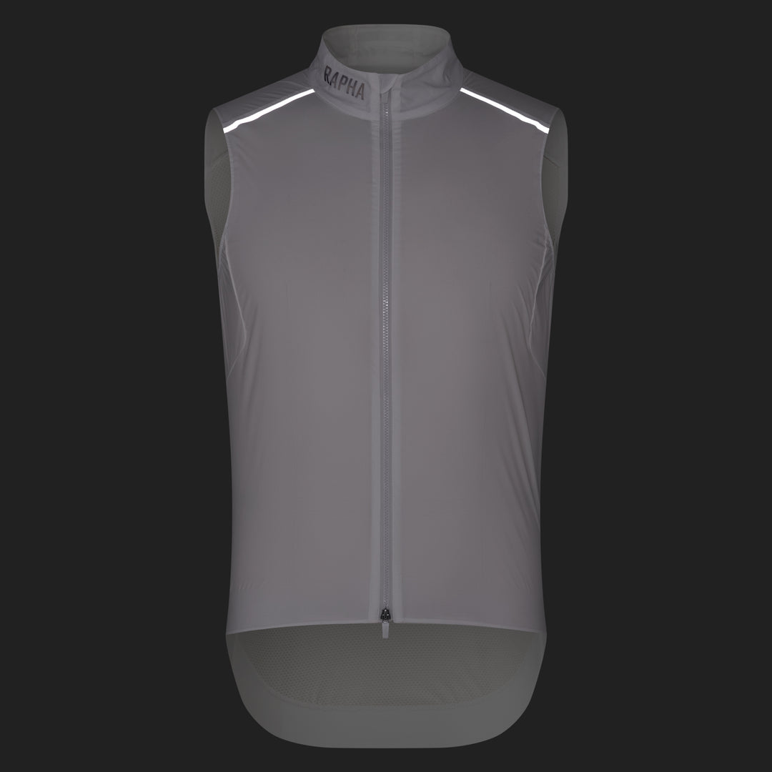 Rapha Men's Pro Team Gilet II (White/Black) - Dragonspine Cycling