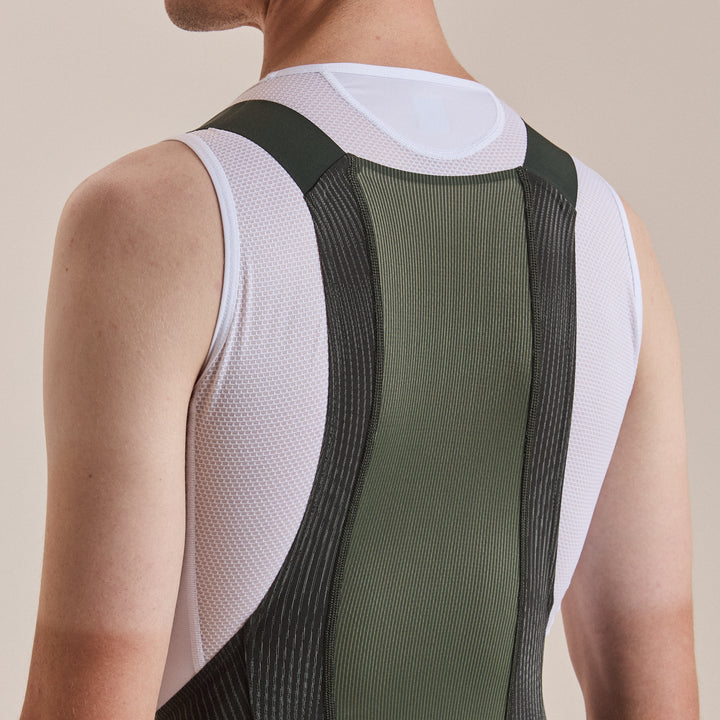 Rapha Men's Pro Team Powerweave Bib Shorts (Bottle Green/Laurel) - Dragonspine Cycling