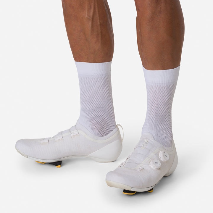 Rapha Pro Team Air Socks (White/Black) - Dragonspine Cycling