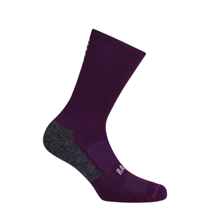 Rapha Pro Team Winter Socks (Plum/White) - Dragonspine Cycling