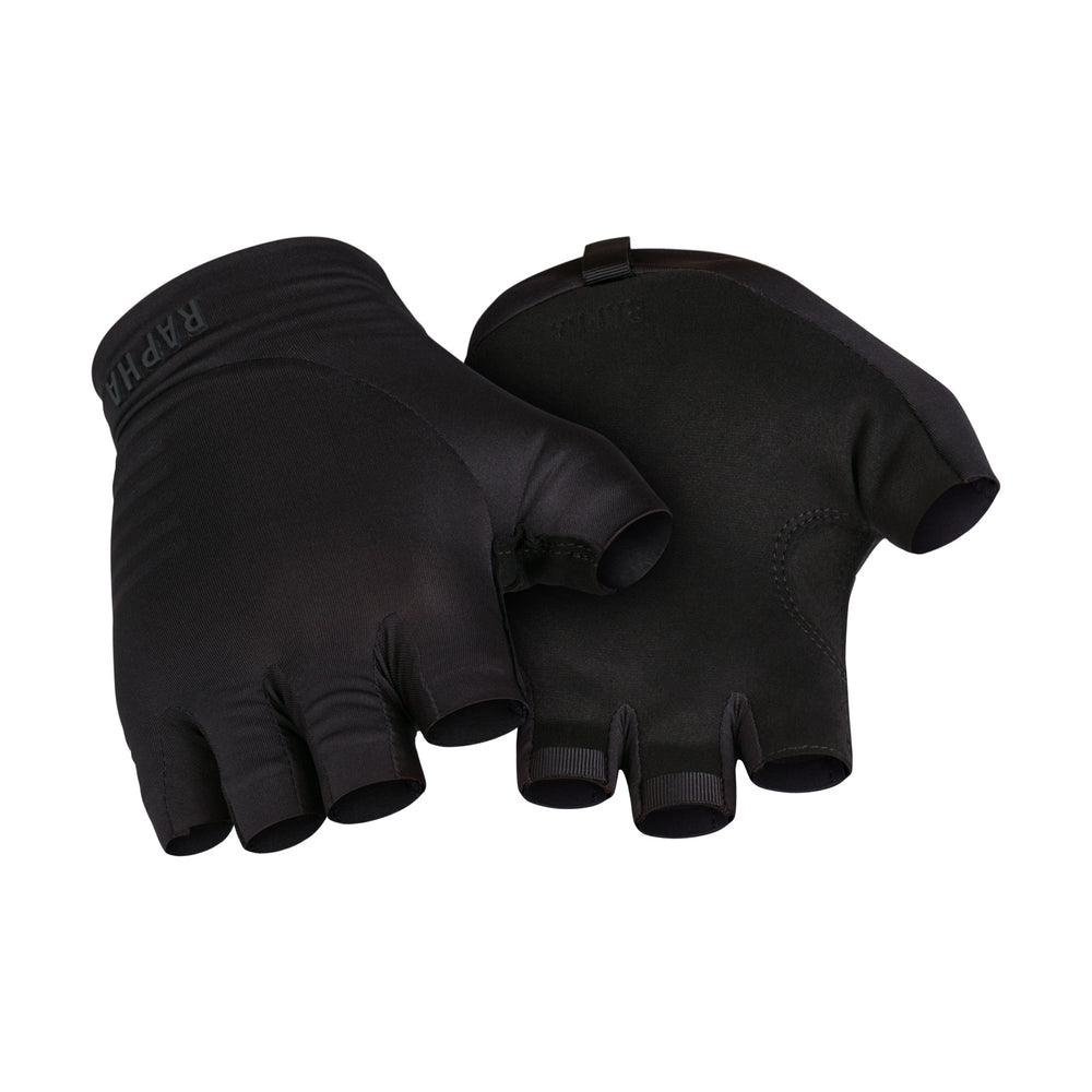 Rapha Pro Team Mitts (Black/White) - Dragonspine Cycling