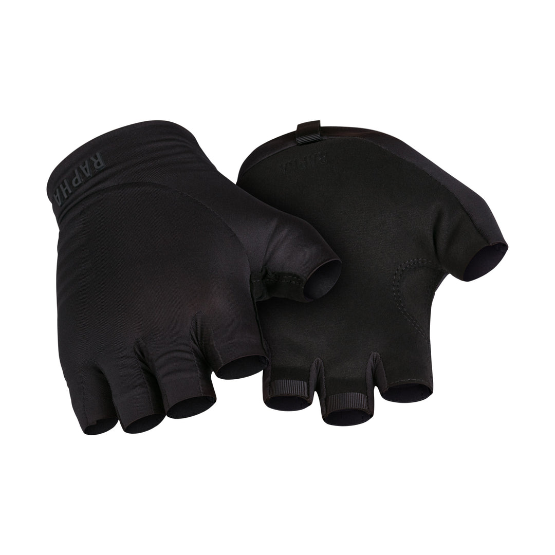 Rapha Pro Team Mitts (Black/White) - Dragonspine Cycling