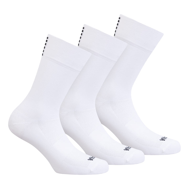 Rapha Pro Team Socks - Regular 3 Pack (White/Black) - Dragonspine Cycling