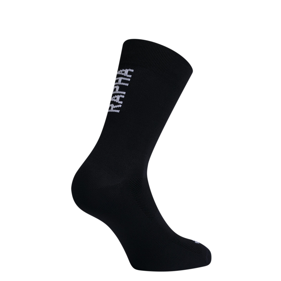 Rapha Pro Team Socks II - Regular (Black/White) - Dragonspine Cycling