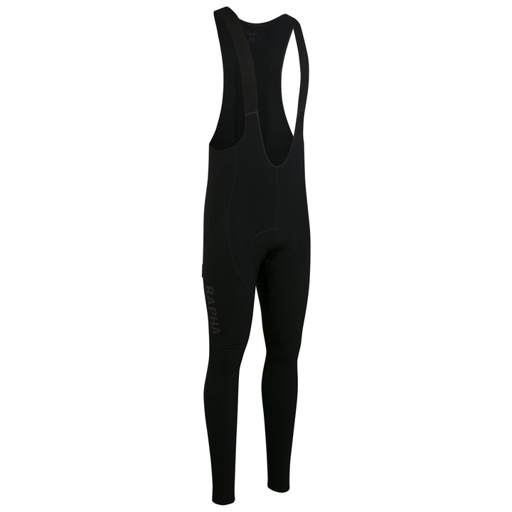 Rapha Men's Pro Team Winter Tights with Pad II (Black/Black) - Dragonspine Cycling
