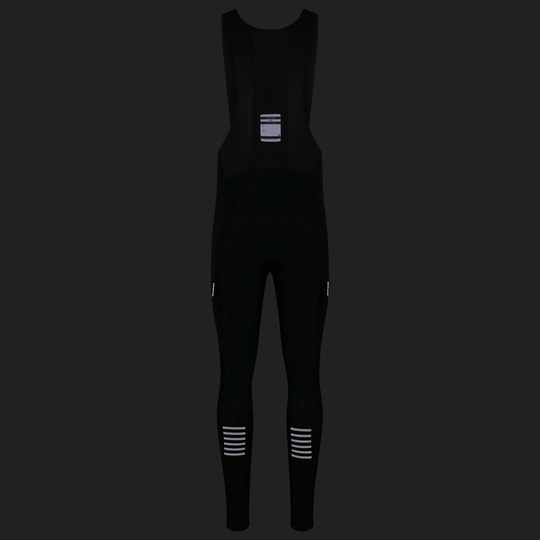 Rapha Men's Pro Team Winter Tights with Pad II (Black/Black) - Dragonspine Cycling