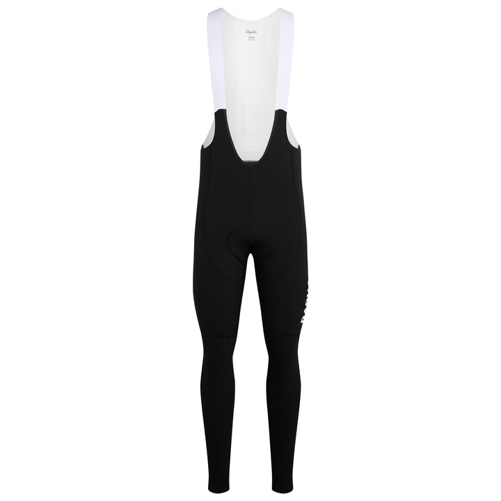 Rapha Men's Pro Team Winter Tights with Pad II (Black/White) - Dragonspine Cycling