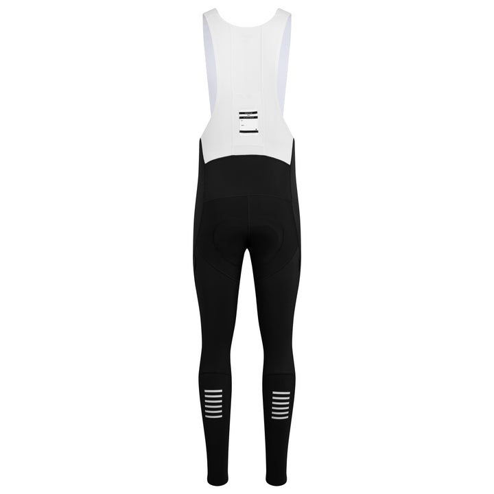 Rapha Men's Pro Team Winter Tights with Pad II (Black/White) - Dragonspine Cycling