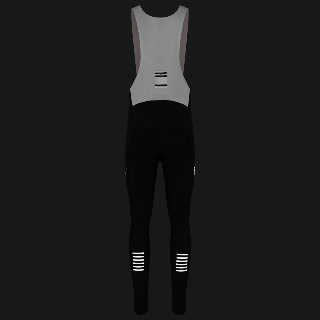 Rapha Men's Pro Team Winter Tights with Pad II (Black/White) - Dragonspine Cycling