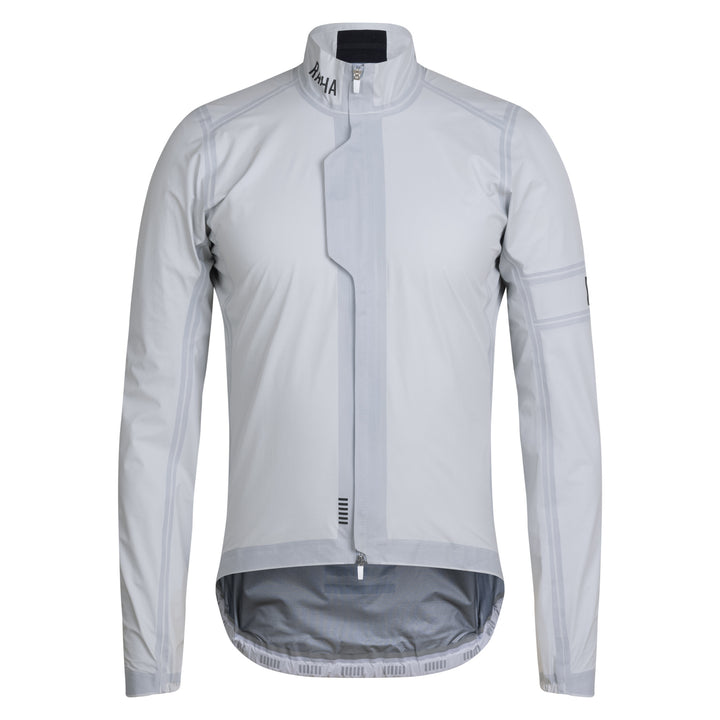 Rapha Men's Pro Team Gore-Tex LW Rain Jacket II (White/Black) - Dragonspine Cycling