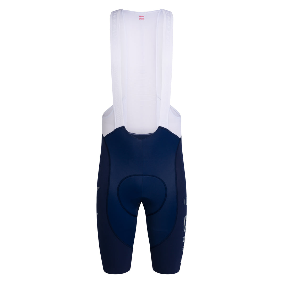 Rapha USA Men's Pro Team Bib Shorts III - Regular (Multicolour) - Dragonspine Cycling
