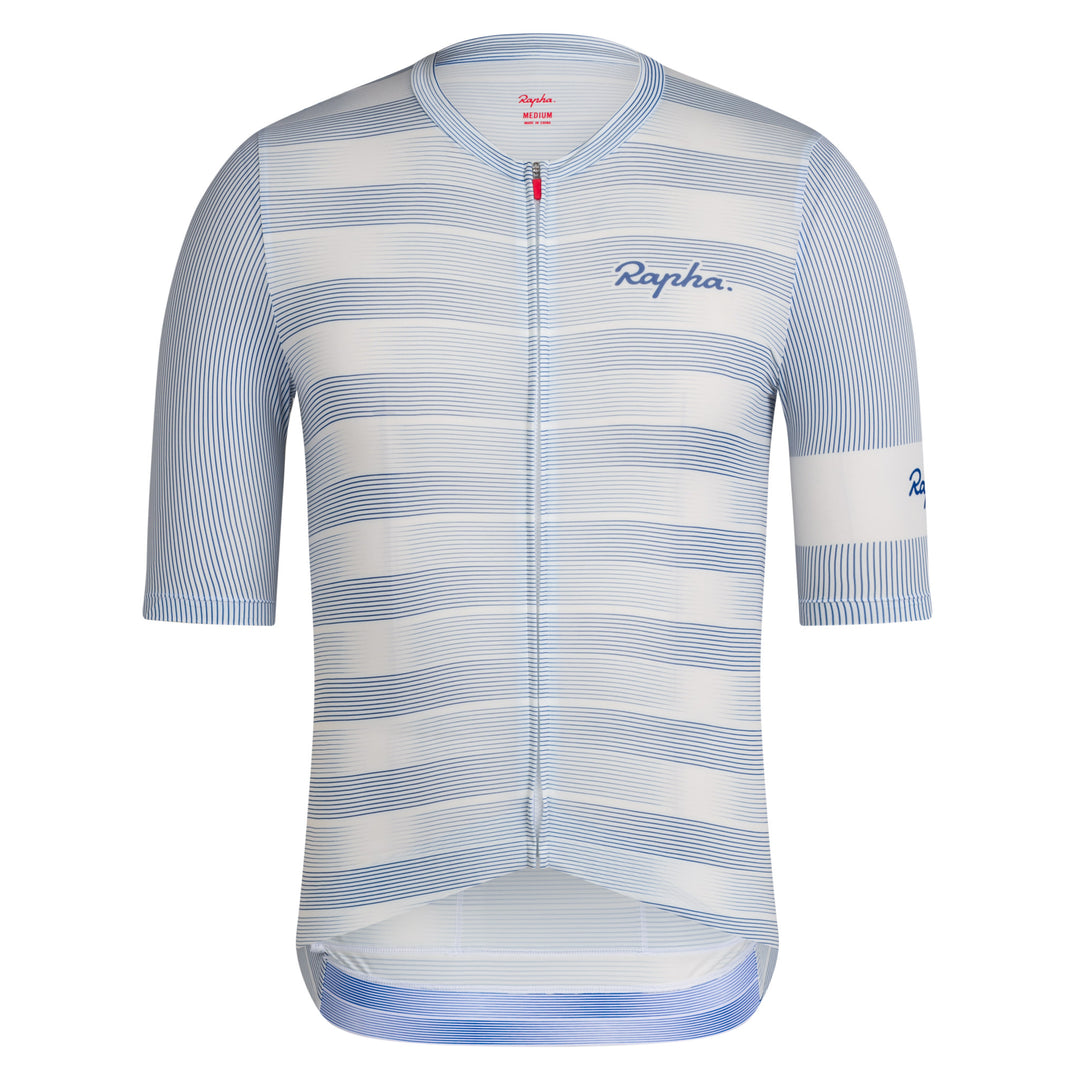 Rapha USA Men's Pro Team Rouleur Jersey (Multicolour Grey) - Dragonspine Cycling