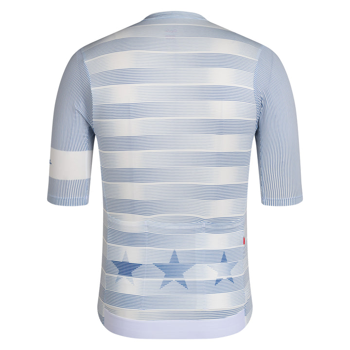 Rapha USA Men's Pro Team Rouleur Jersey (Multicolour Grey) - Dragonspine Cycling