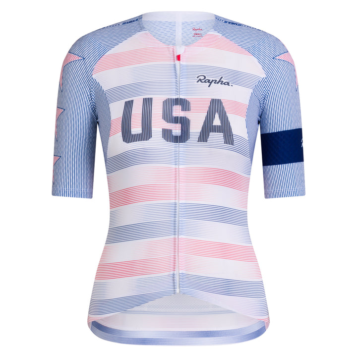Rapha USA Women's Pro Team Aero Jersey (Multicolour) - Dragonspine Cycling