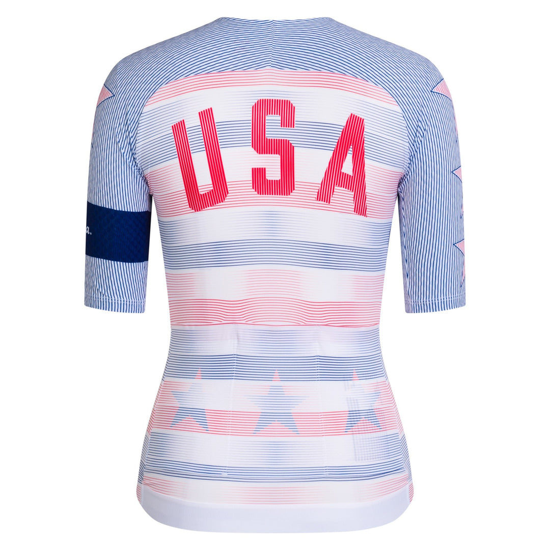 Rapha USA Women's Pro Team Aero Jersey (Multicolour) - Dragonspine Cycling