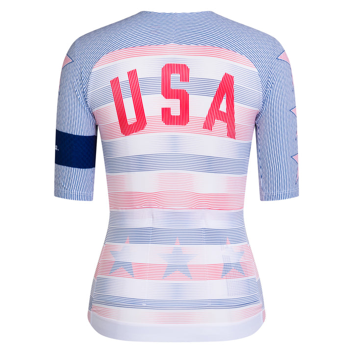 Rapha USA Women's Pro Team Aero Jersey (Multicolour) - Dragonspine Cycling